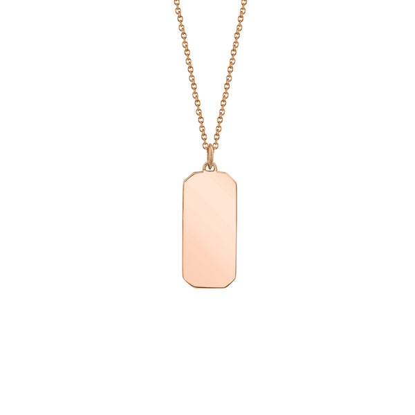 Lizzie Mandler XL Signature Tag Necklace