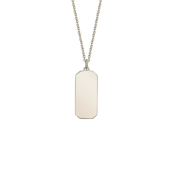 Lizzie Mandler XL Signature Tag Necklace