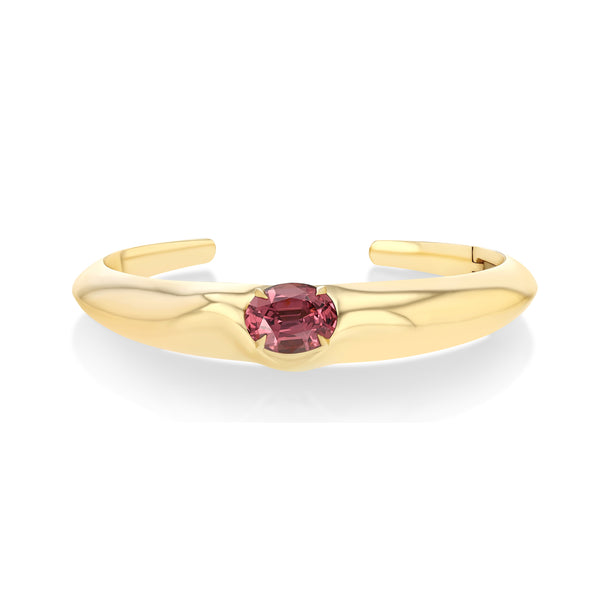 Lizzie Mandler One of a Kind Spinel Liquid Gold Cuff