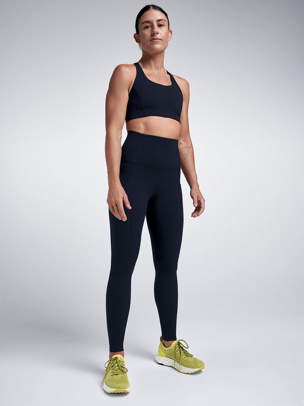 lndr FATAL ATTRACTION RECYCLED Sports Bra Black Black