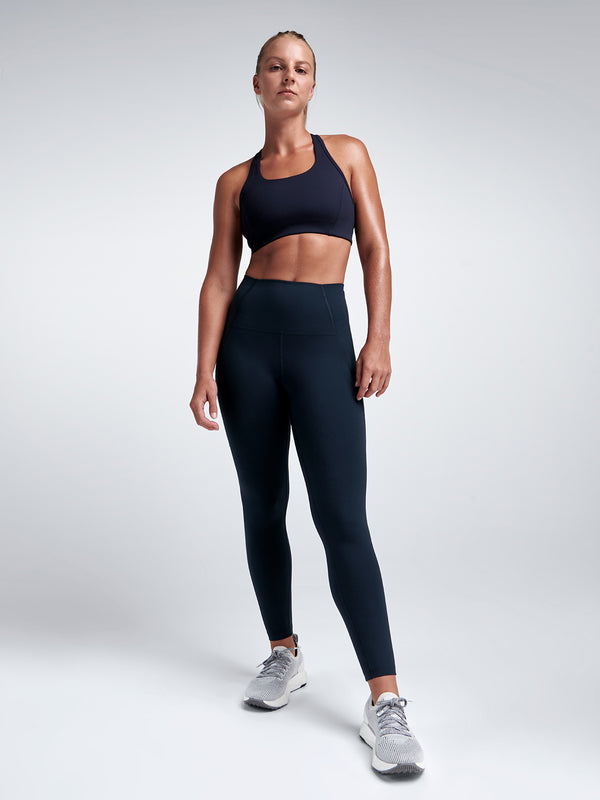 Lndr FATAL ATTRACTION RECYCLED Sports Bra Deep Navy Deep Navy