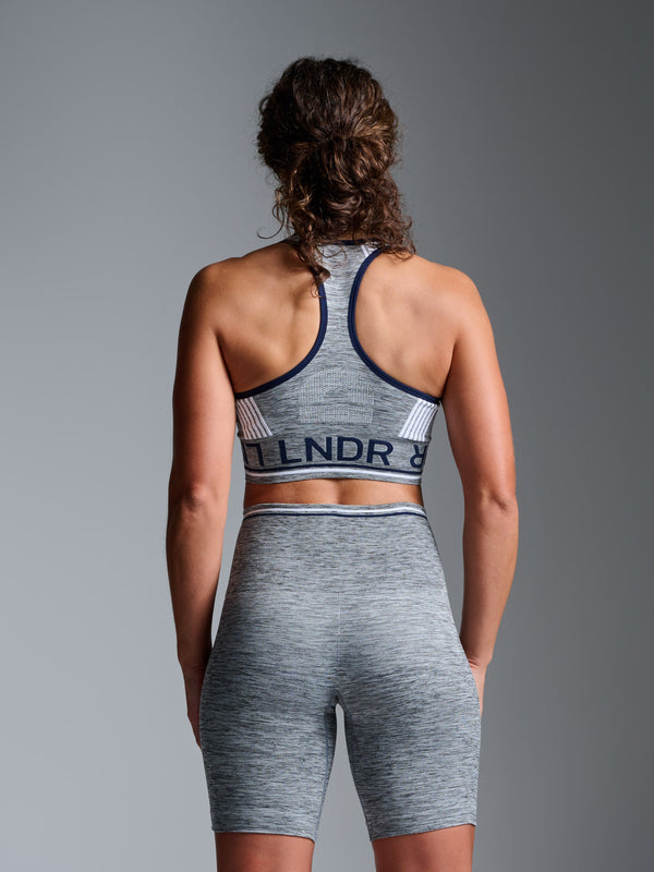 Lndr Aero Dynamic Bra Grey Marl