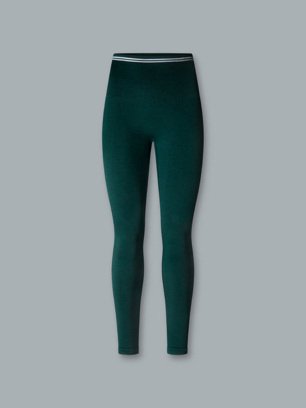 Lndr Chisel Light 7/8 Legging Dark Green Marl