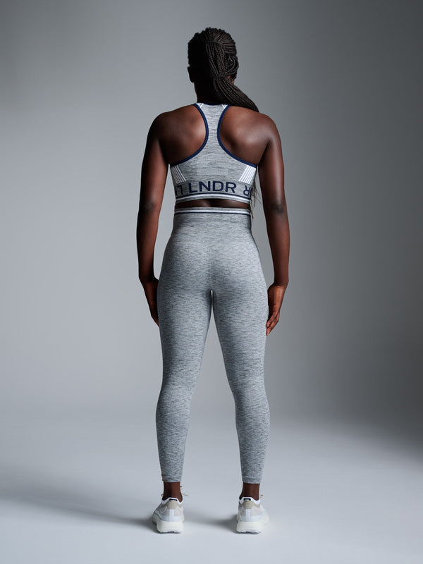 Lndr Chisel Light 7/8 Legging Grey Marl