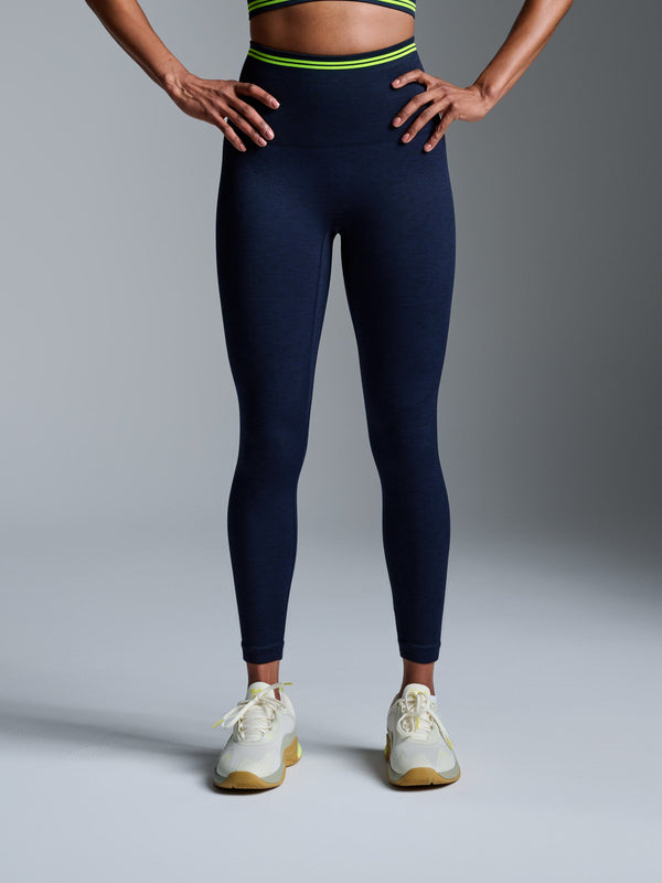 Lndr Chisel Light 7/8 Legging Navy Marl