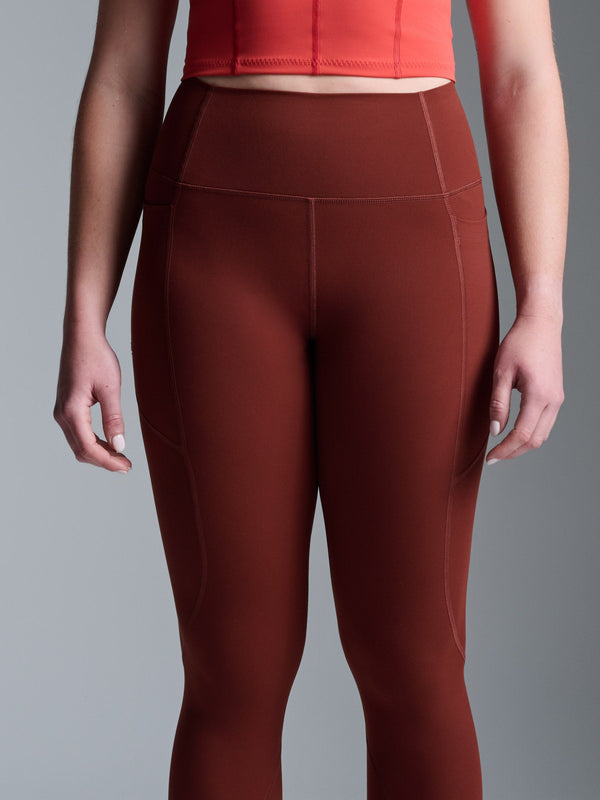 Lndr Fatal A 8/8 Legging Rust