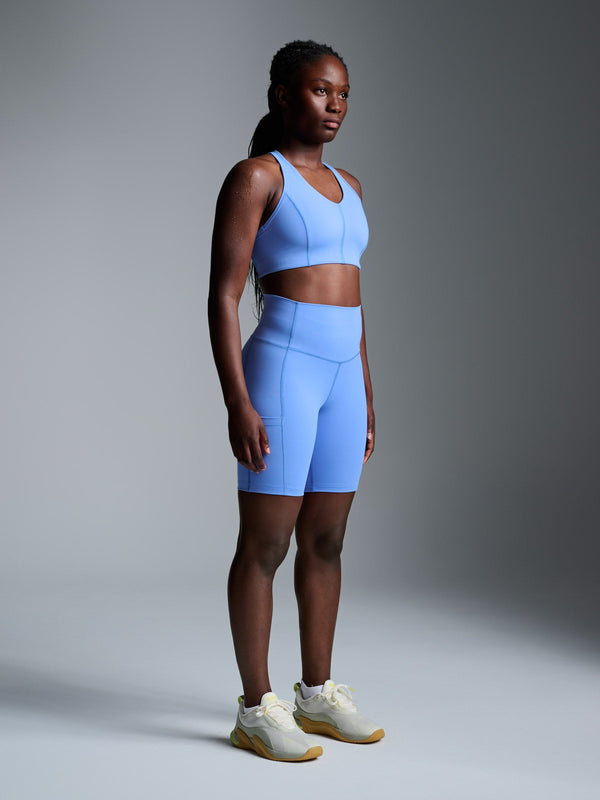 lndr Fatal A 8" Short Vibrant Blue