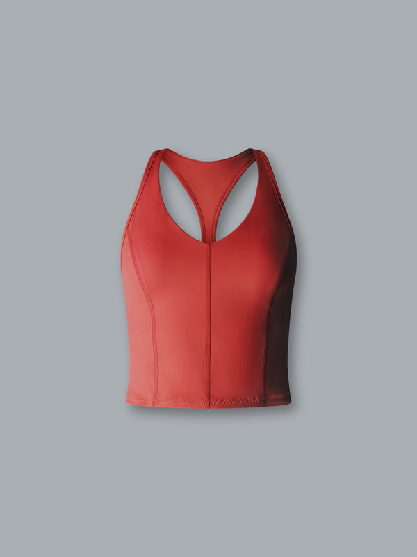 Lndr Femme Fatale Longline Bra Retro Red