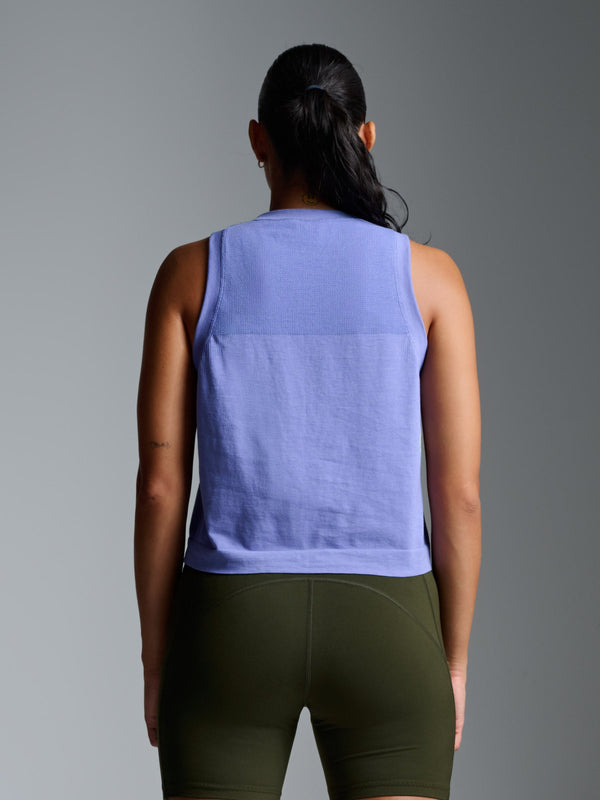 Lndr Here Today Crop Tank Blue Violet