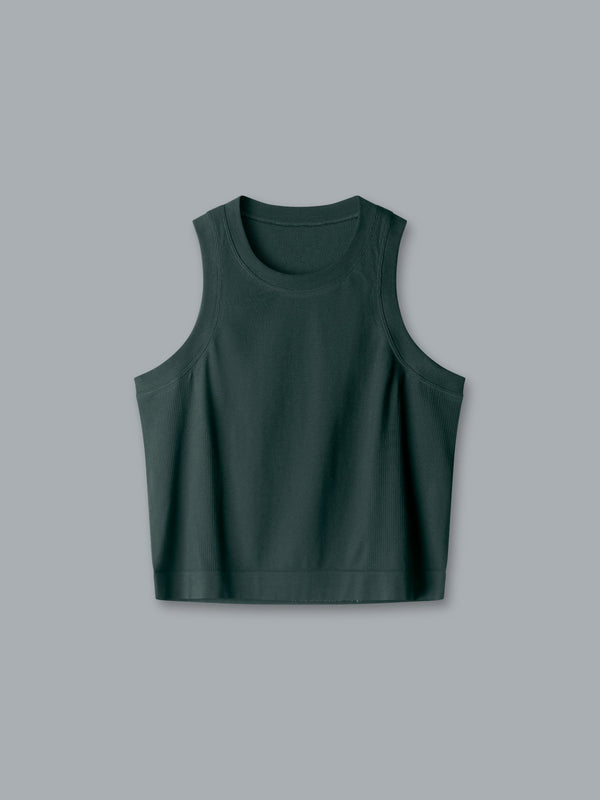 Lndr Here Today Crop Tank Dark Green