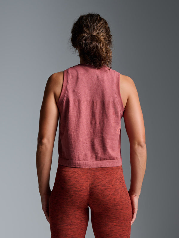 Lndr Here Today Crop Tank Earth Marl