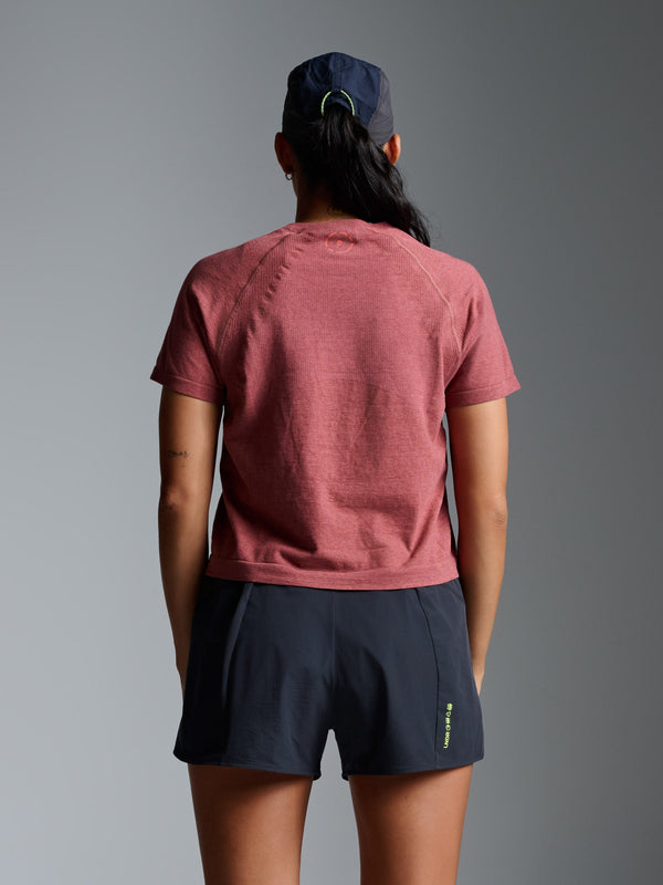 Lndr Here Today Crop Tee Earth Marl