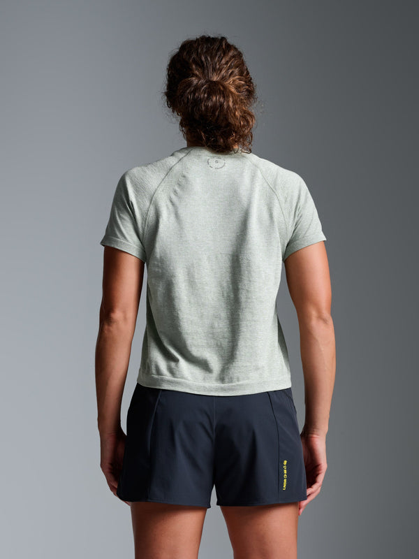 Lndr Here Today Crop Tee Sage Marl