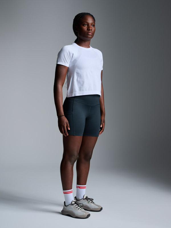Lndr Here Today Crop Tee White