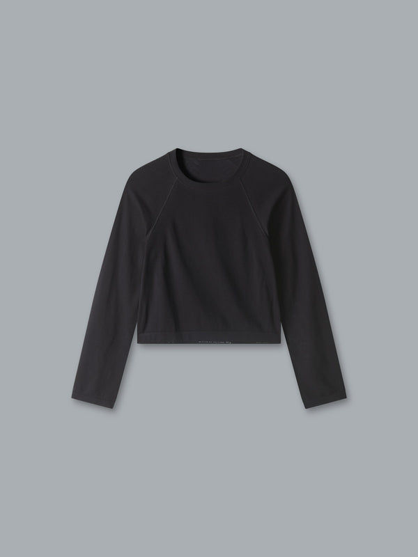 Lndr Here Today LS Crop Black
