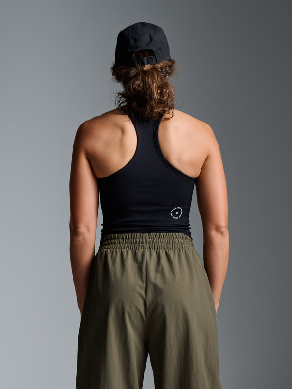 Lndr Muscle Crop Black