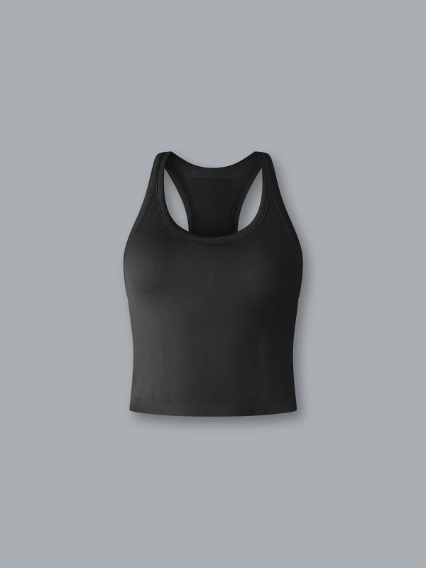 Lndr Muscle Crop Black