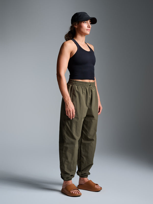 Lndr Muscle Crop Black