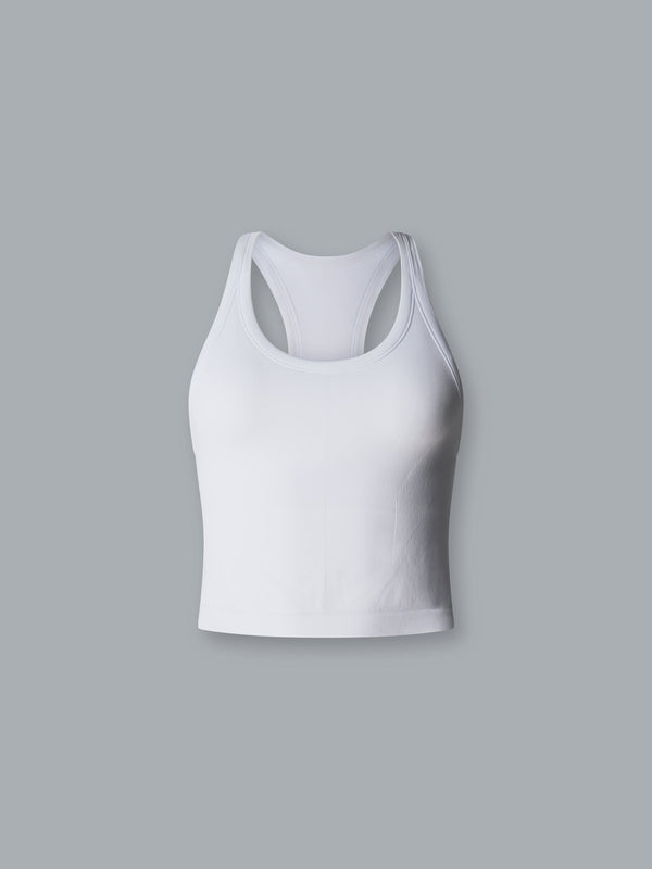 Lndr Muscle Crop White