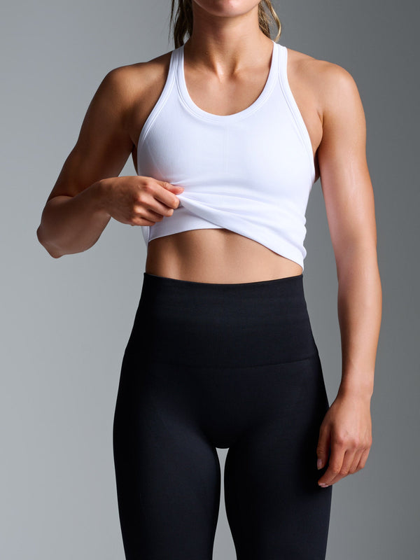 Lndr Muscle Crop White