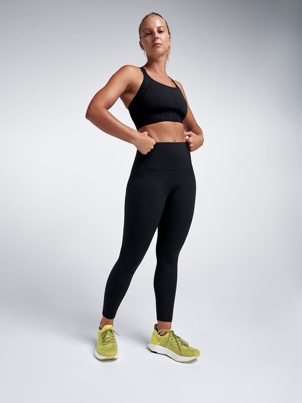 lndr OBSESSION POCKET 7/8 Legging Black Black