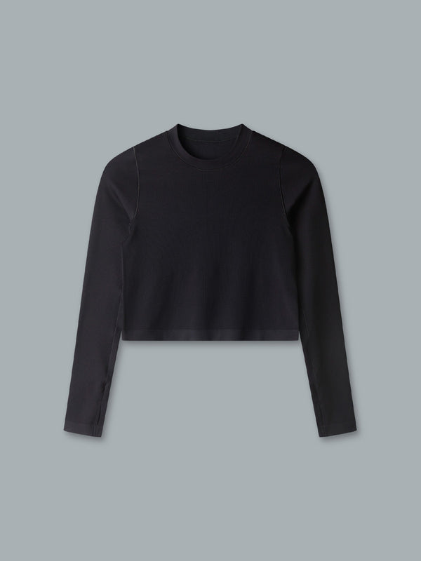 Lndr Power Crop LS BLACK