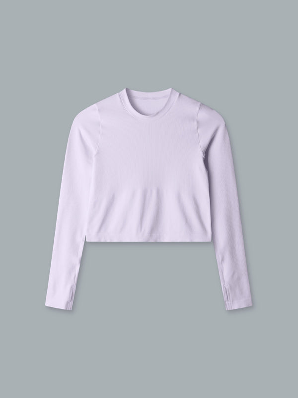 Lndr Power Crop LS Lilac