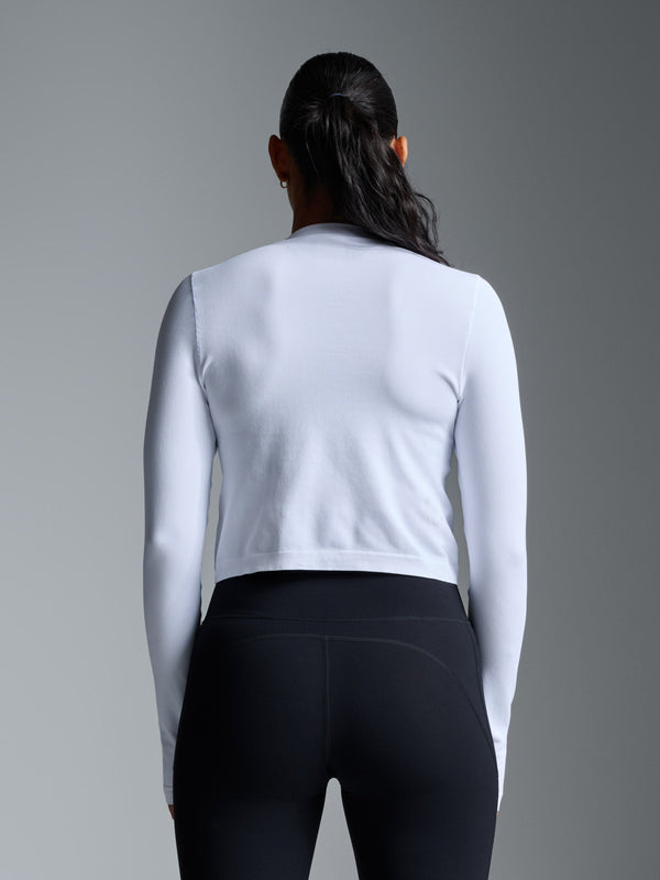 Lndr Power Crop LS White