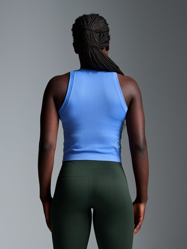 Lndr Power Crop Vibrant Blue