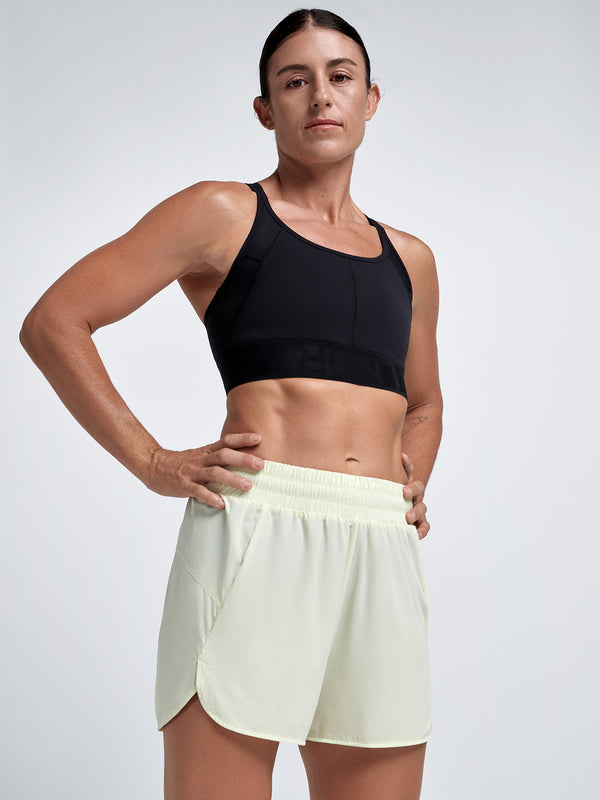 Lndr Pro Run Short Lemon Lime