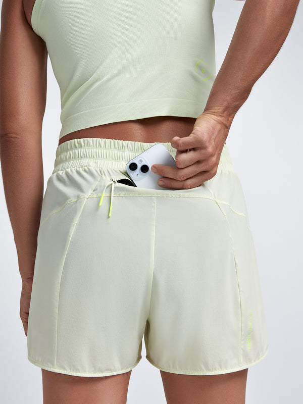Lndr Pro Run Short Lemon Lime