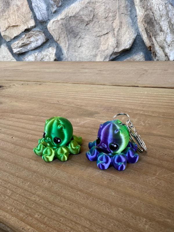 Lnz Custom Design Baby Octopus Fidget Spinner Keychain & Toy