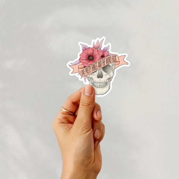 lnz custom design I like pretty things and the word fuck