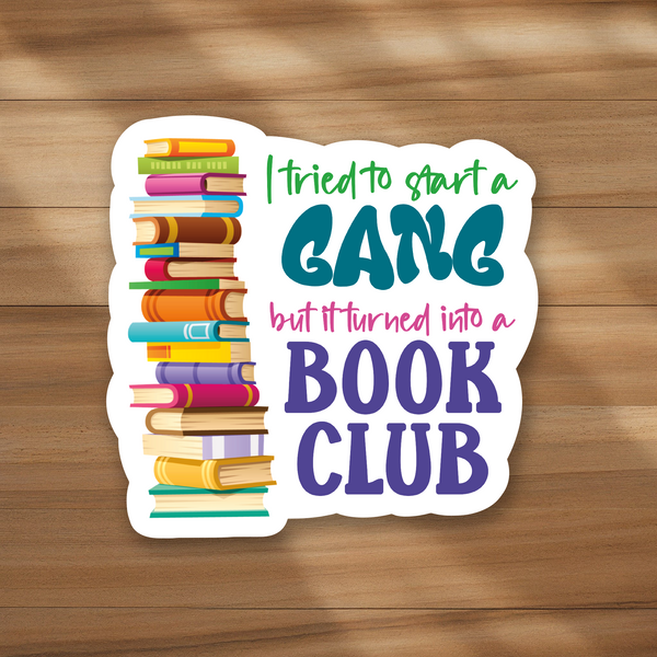 Lnz Custom Design I Tried To Start A Gang But It Turned Into A Book Club
