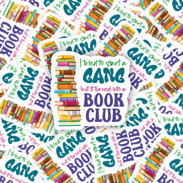 Lnz Custom Design I Tried To Start A Gang But It Turned Into A Book Club