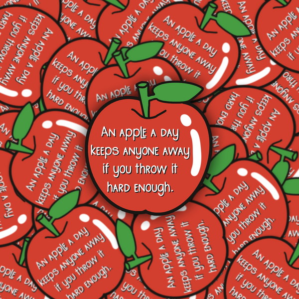 Lnz Custom Design An Apple A Day