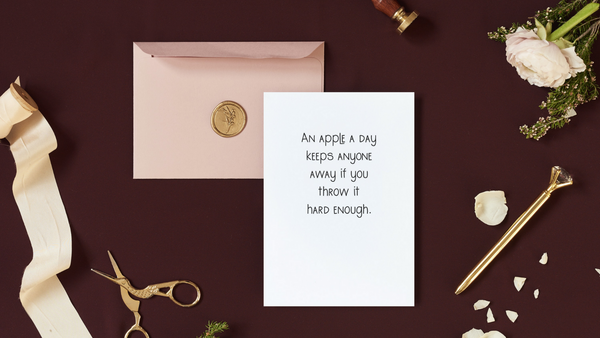 lnz custom design An Apple A Day