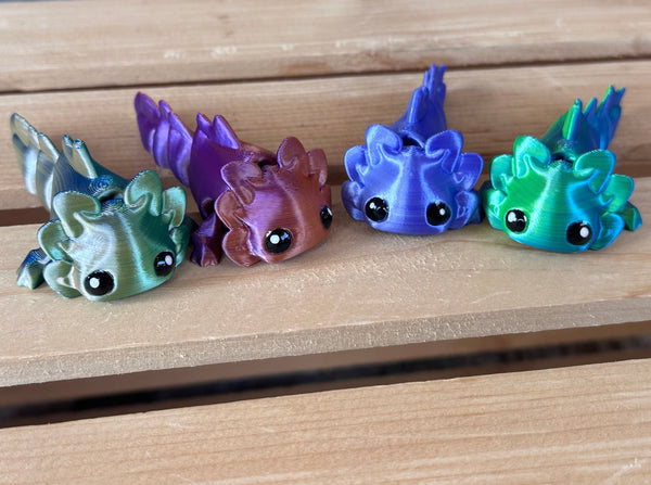 lnz custom design Axolotl Tadpole
