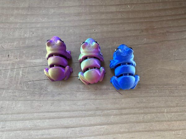 Lnz Custom Design Baby Frog Keychain & Toy