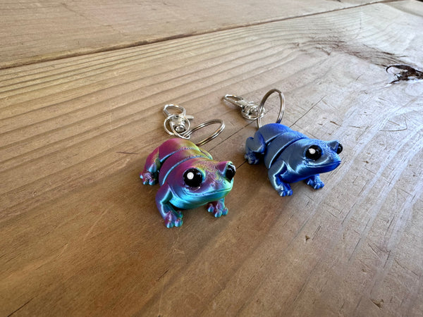 Lnz Custom Design Baby Frog Keychain & Toy