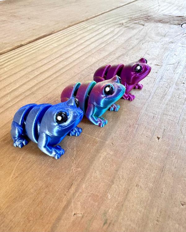 lnz custom design Baby Frog Keychain & Toy
