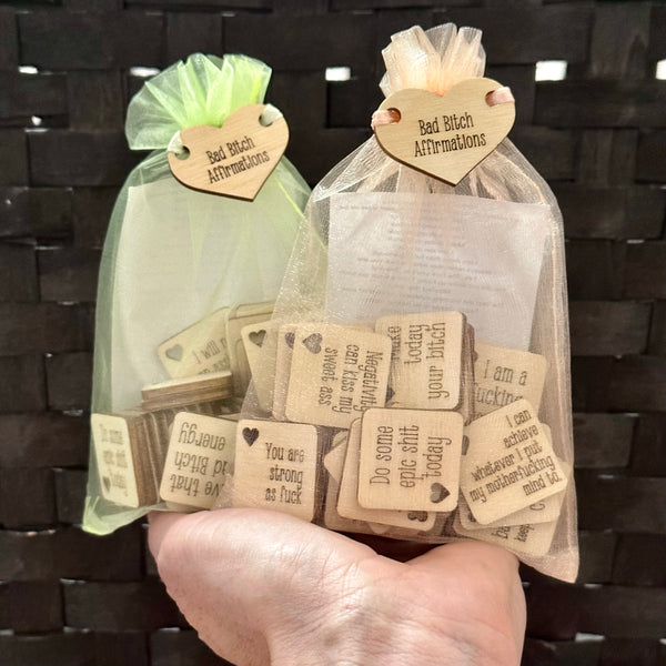 Lnz Custom Design Bad Bitch Affirmations