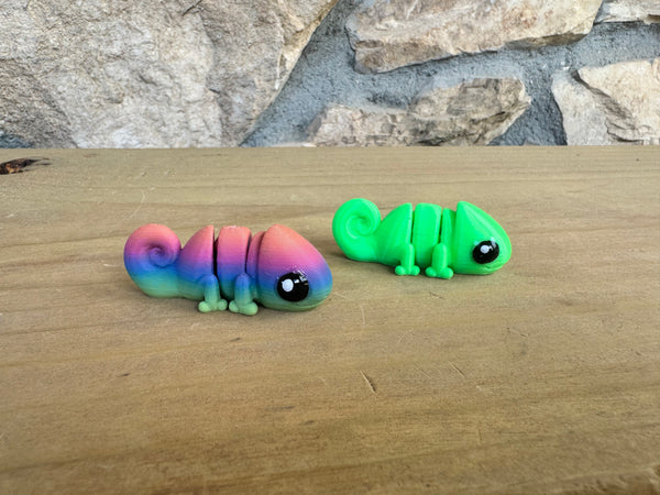 lnz custom design Chameleon Keychain & Toy