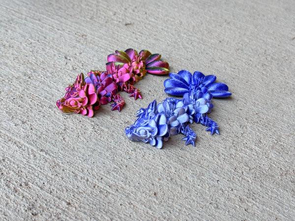 Lnz Custom Design Clover Baby Dragon