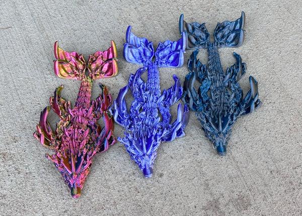 Lnz Custom Design Coral Baby Dragon