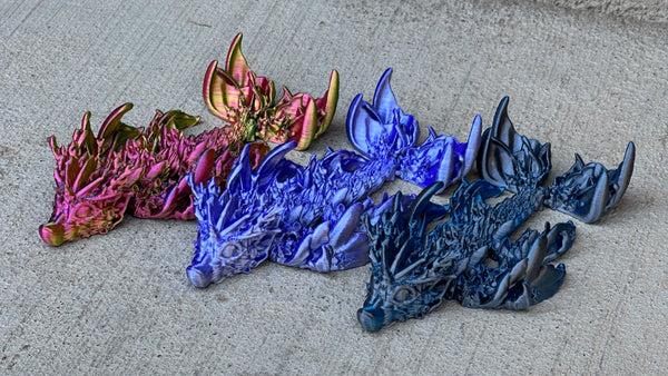 Lnz Custom Design Coral Baby Dragon