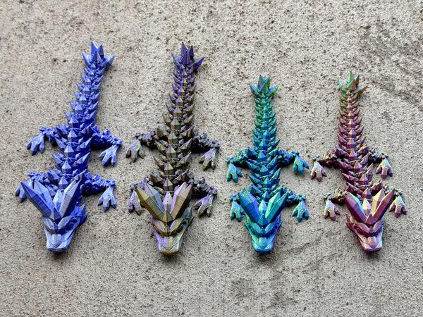 Lnz Custom Design Crystal Baby Dragon