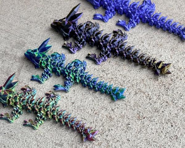 Lnz Custom Design Crystal Baby Dragon