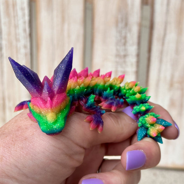Lnz Custom Design Crystal Baby Dragon