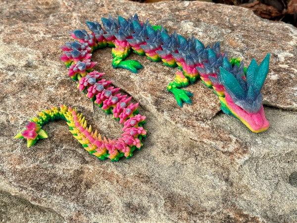 Lnz Custom Design Crystal Dragon